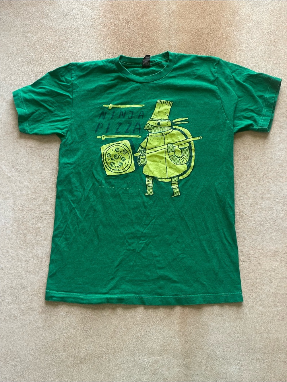 Ninja Pizza Turtle Graphic Shirt